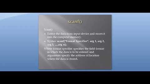 IT/CSE 3 CPC Program Structure Part 4|| Input Output Statements