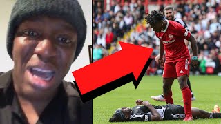 KSI comments on IShowSpeed’s Performance in the Sidemen Charity Match!