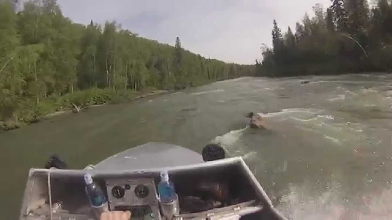 Alaska Mini Boating Kashwitna River Rapids YouTube
