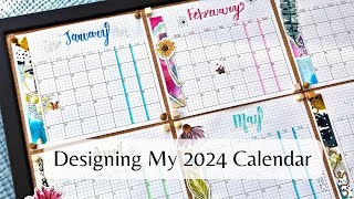 Designing My 2024 Calendar - YouTube