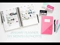 My Month in Photos - January in my Get To Work Book