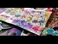 How to create collage sheets out of scraps