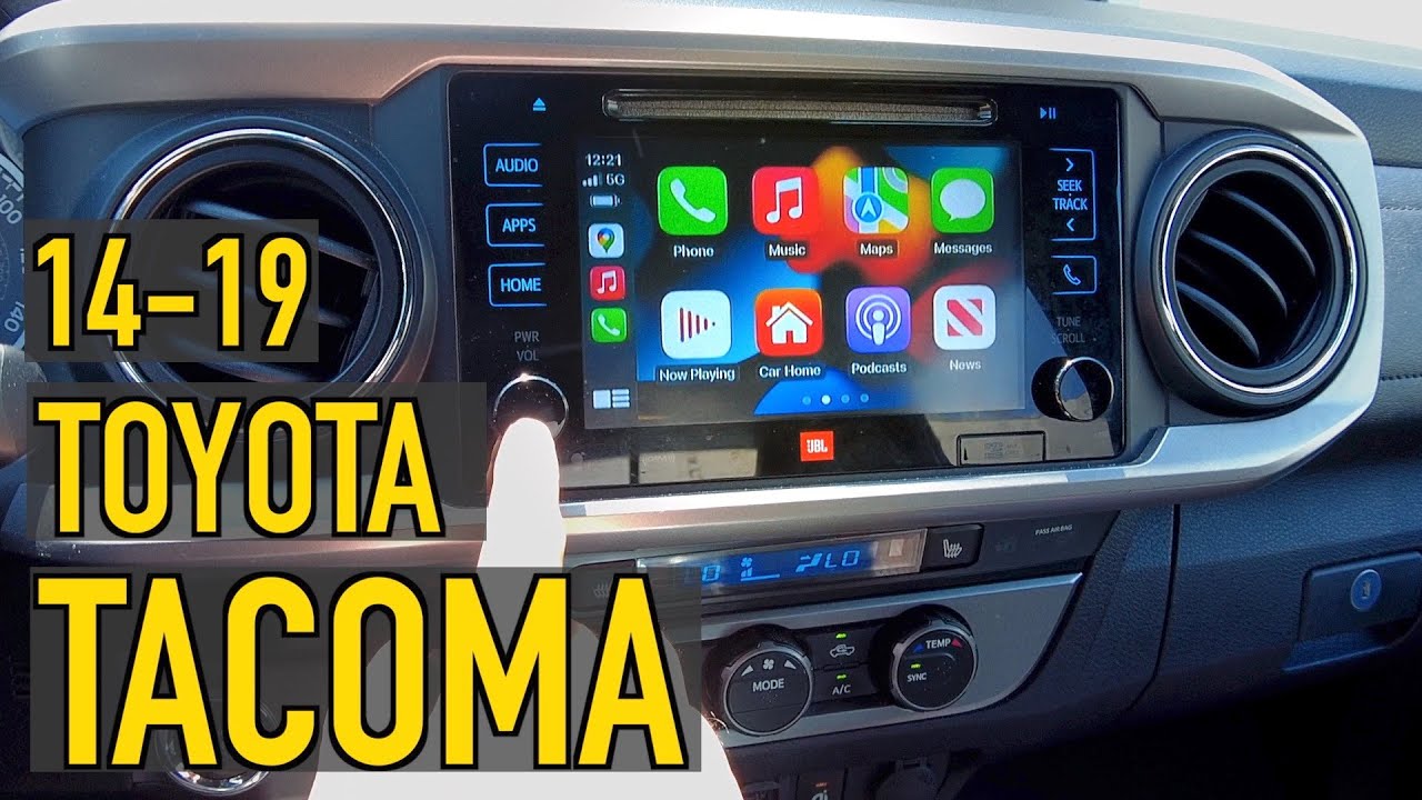 Toyota Tacoma | Wireless CarPlay & Android Auto - YouTube