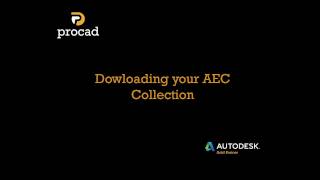 Famous Procad Online Tutorials: Downloading  your AEC Collection Profile