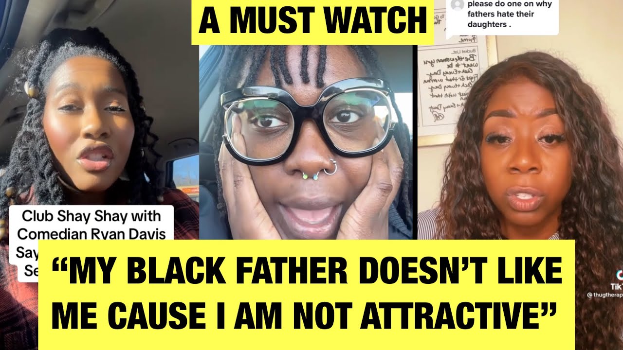Many Black Men Dislike Their Black Daughters Cause They Don’t Like Black Women 🥲