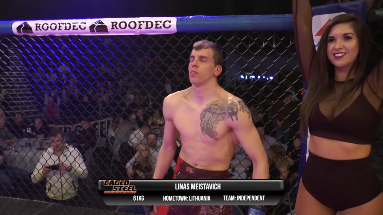 Caged Steel 20: Adam Bramhald vs Linas Meistavich