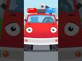 Camion de pompiers 🚒 et course 🏁 #animation #cars #carcartoon #carsforkids #carshorts #firetruck