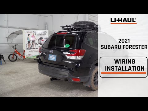 2021 Subaru Forester Trailer Wiring Harness Installation