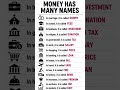 different forms of money 💰.. keep learning with us in easy and fun way 👍#viral #english #explorepage
