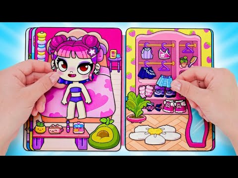 DIY Dress-Up Gamebook! ✂️✨ Fashion, Fun & Pop Star Magic 🎤💖