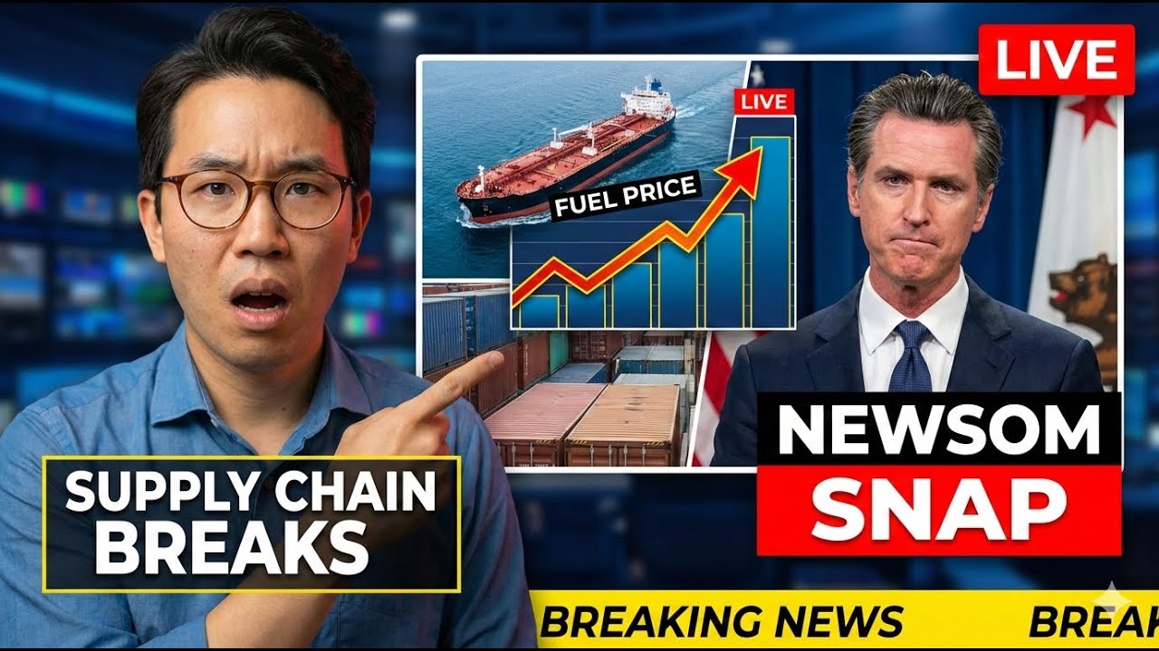 Gavin Newsom SNAPS as Supply Chain Breaks, Fuel Damage Done  Jake Tapper
