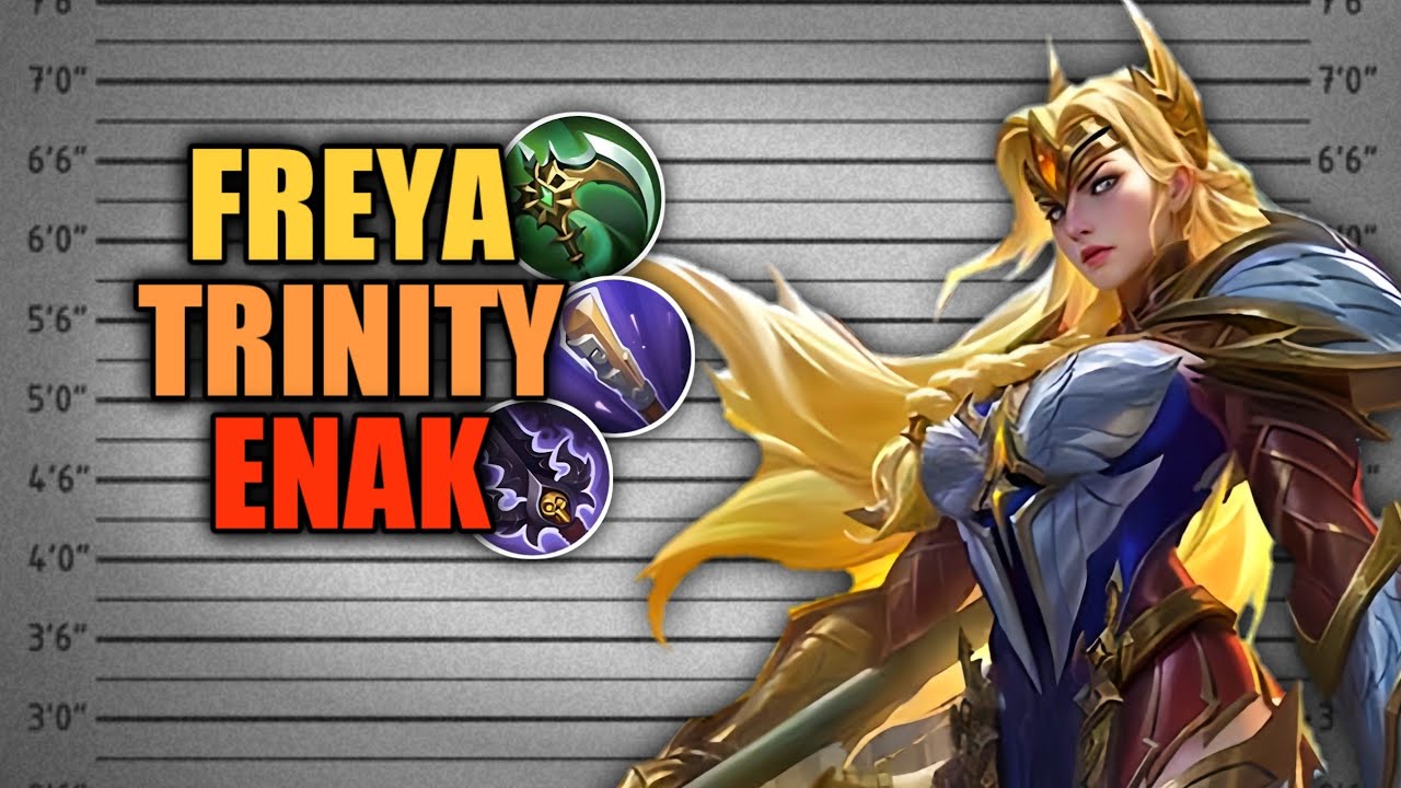 Freya Trinity Enak ? ( bertanya dengan nada lembut ) . Mobile legends Indonesia 