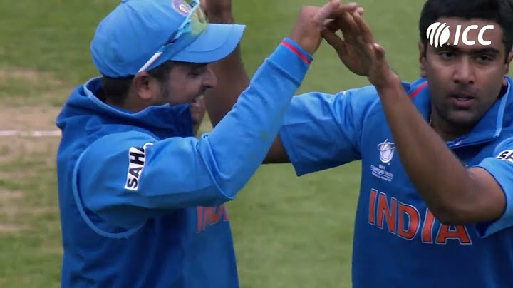 The very best of Ravichandran Ashwin from ICC tournaments |