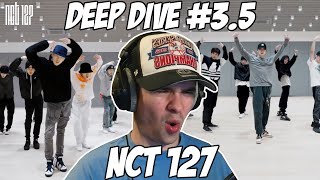 NCT 127 'Kick It', 'Punch' & 'Sticker' Dance Practice REACTION | DEEP DIVE #3.5