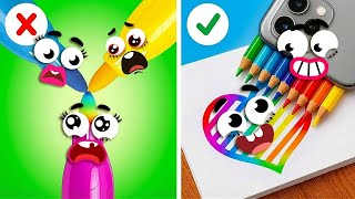 🎨✨ Donde los garabatos se convierten en arte puro y colorido