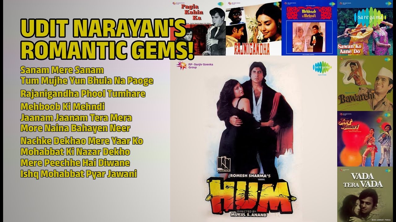 उदित नारायण के दिल छूने वाले गाने | Udit Narayan Songs | Sanam Mere Sanam