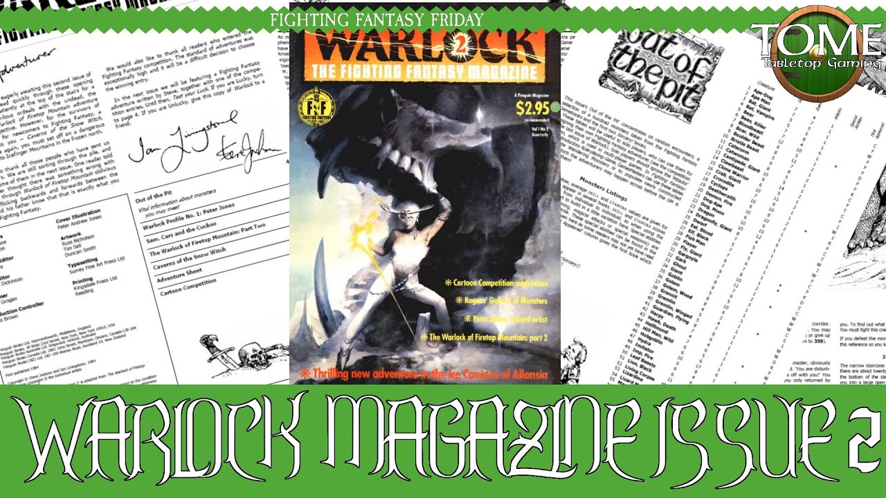 Warlock Fantasy Magazine (Gebraucht) in Düdingen für CHF 30 – mit
