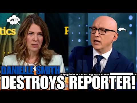 Danielle Smith Easily Sets CBC News Reporter STRAIGHT!