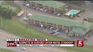4 In Custody, Questioned After Hotel Barricade Situation
