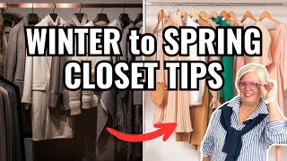 7 EASY TIPS: WINTER to SPRING CLOSET CLEANOUT!