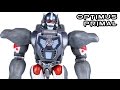 MP-32 Masterpiece OPTIMUS PRIMAL Beast Wars Transformers Action Figure Review