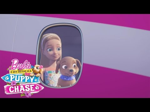 Barbie™ & Her Sisters in a Puppy Chase Exclusive Sneak Peek with Hunter & Scout | @Barbie