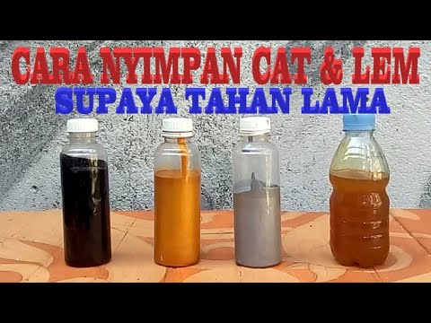 TIP CARA NYIMPAN CAT MINYAK SUPAYA BERTAHAN LAMA YouTube TIP CARA NYIMPAN CAT MINYAK SUPAYA BERTAHAN LAMA YouTube