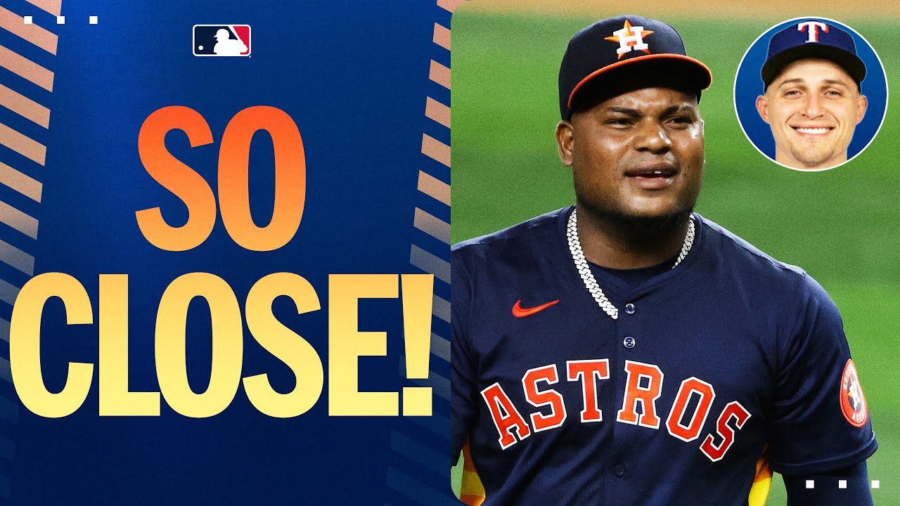 SO CLOSE! Framber Valdez falls 1 out shy of 2nd no-hitter! (Corey Seager HOMERS w/2 outs in the 9th)