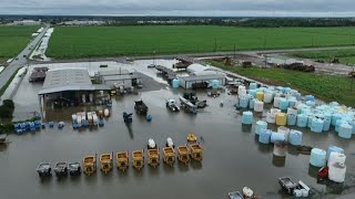 Francine weakens after making landfall