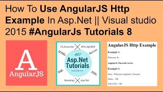 How to use angularjs http example in asp.net || visual studio 2015 #angularjs tutorials 8