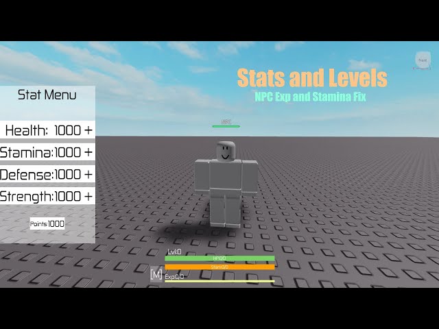 Roblox How To  Creating your first Stats and Levels System! Part 2 