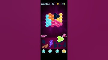 Block! Hexa Puzzle~Turmoil A block 5 to 9 levels level-10