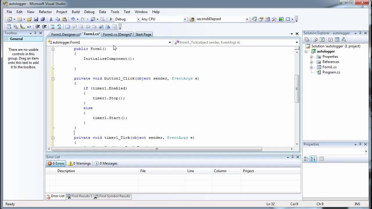 Create your Own AutoTalker - C# C Sharp Visual Studio 2008 - YouTube