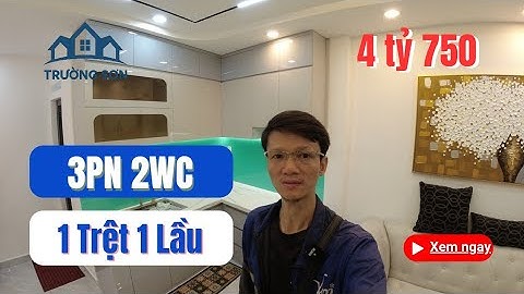 🏡 Nhà 1 Trệt 1 Lầu Mới Đẹp – 3PN 2WC – Có Phòng Dưới Trệt – Sổ Hồng Riêng – Hẻm 1/ Âu Cơ, Tân Bình
