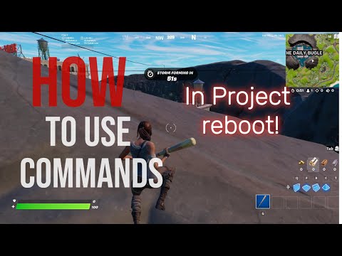 HOW TO USE COMMANDS IN PROJECT REBOOT! [Weapons, Skins, Bot Etc.]