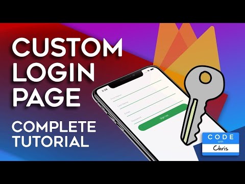 Firebase Authentication Tutorial 2020 - Custom iOS Login Page (Swift)