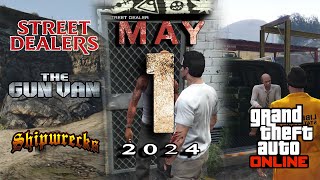 GTA Online Street Dealers, Gun Van & Shipwreck Locations [May 1st] 2024.