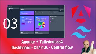 Angular: Crea tu propio dashboard con angular y tailwindcss 4 - ChartJS - Control flow - Parte 03