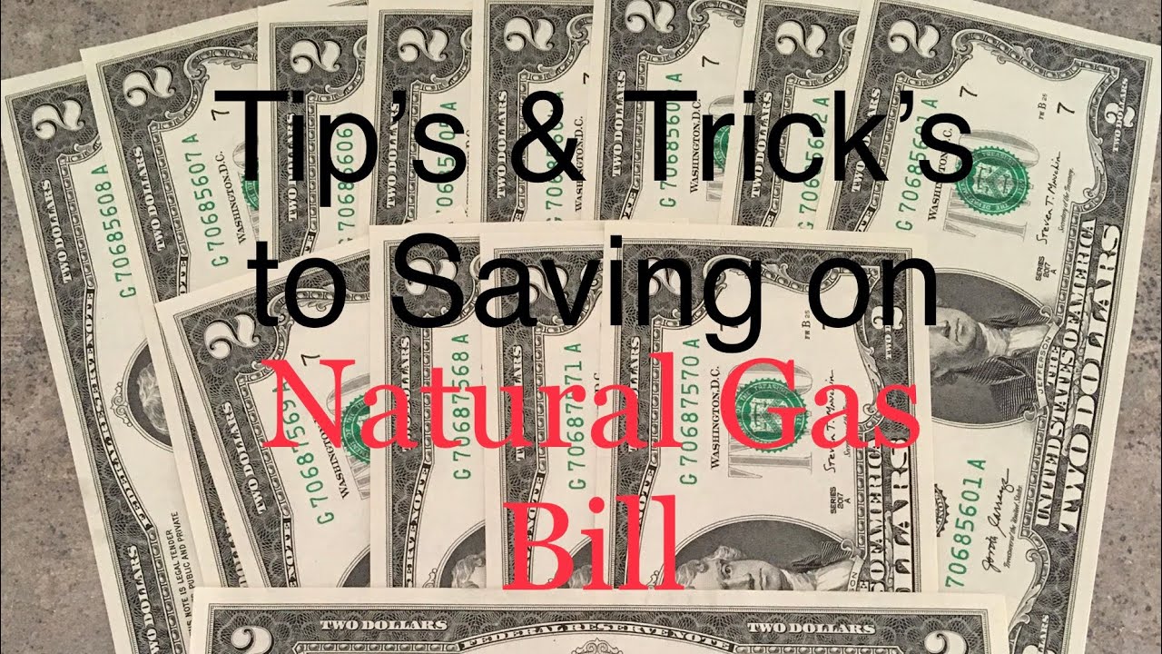 Frugal Tip’s & Trick’s to Save 💵 on Natural Gas Bill - YouTube