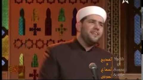 القارئ والمنشد  المعتصم بالله العسلي والمنشد حكيم خيزران