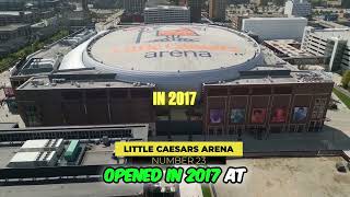 Exploring Little Caesars Arena the home of the DETROIT PISTONS: Design vs  Atmosphere #nba #detroit