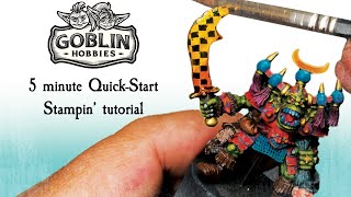 5 Minute Goblin Hobbies Quick-Start Stampin Tutorial