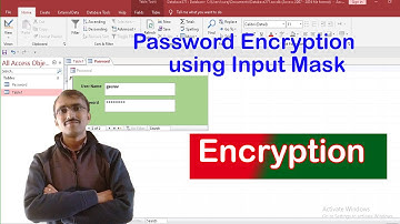 Encryption of Password using input mask in Microsoft Access@COMPUTEREXCELSOLUTION