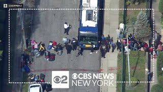 Asylum seekers moved from shelter on Staten Island Nyc Asylum Seeker Shelters Get Hit With Fire Code Violations