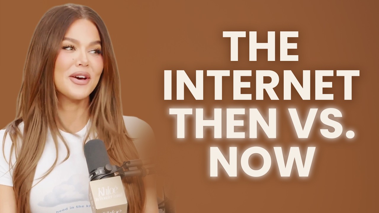 The Internet Then vs. Now | Khloé In Wonder Land