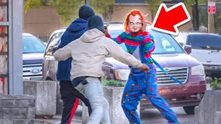 Chucky In The Hood Prank Gone Wrong