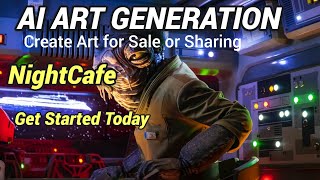 NightCafe AI Art Generator - Getting Started
