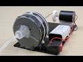 How to Make an Air Pump - Diy a simple membrane air pump using Motor and PVC Pipe