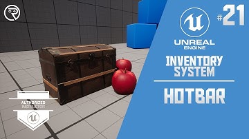 Unreal Engine 5 Tutorial -  Inventory System Part 21: Hotbar