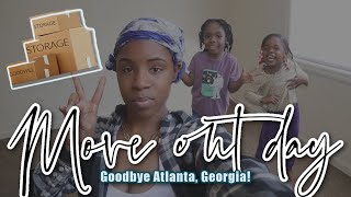 DITL|Vlog| Moving Day! Goodbye ATL!